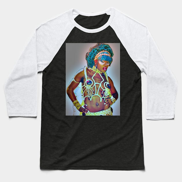 LGBT girl dressed as an indian Baseball T-Shirt by Marccelus